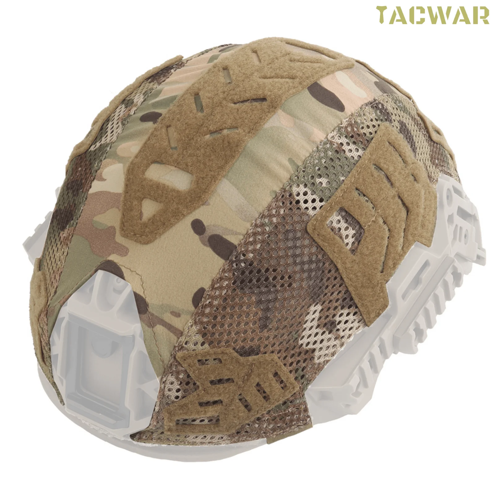 Team Wendy Funda Casco Camuflaje Talla M Sistema Bucle Airsoft - imagen 3