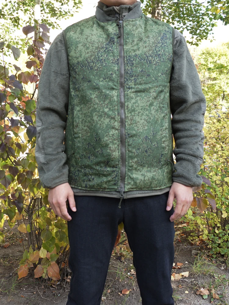 Chaleco de algodón ruso a prueba de frío, sistema VKBO, tercera capa, a prueba de frío, LV7, hombro P, camiseta sin mangas ligera y cálida de algodón - imagen 4