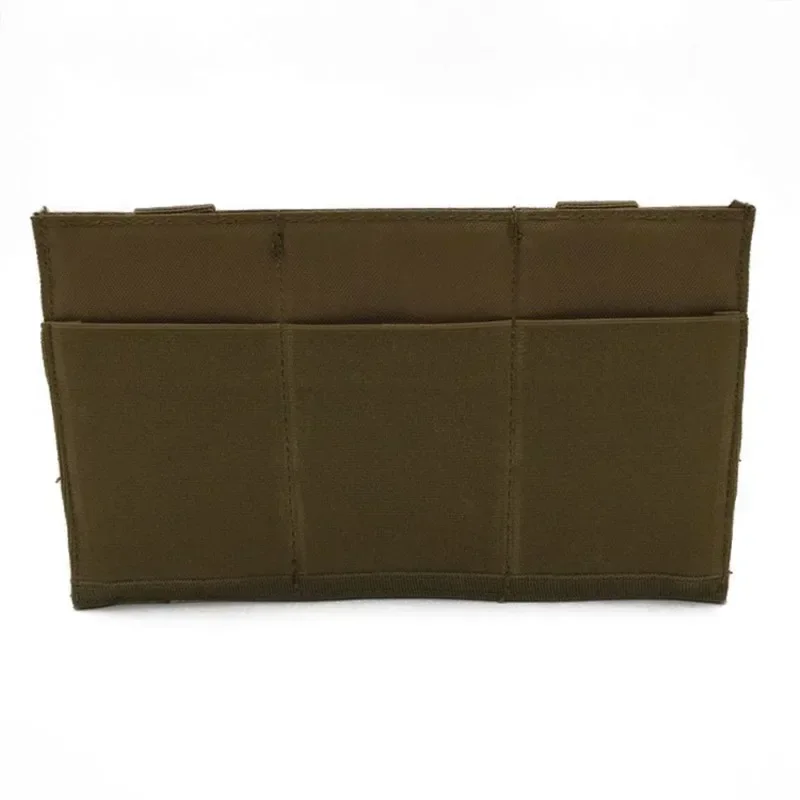 Bolsa táctica Triple magnética para walkie-talkie, bolsa elástica Molle abierta, kit de herramientas multifuncional, ligero y duradero para exteriores - imagen 4