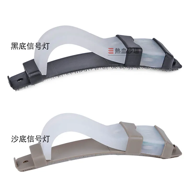 Casco táctico Airsoft, luz intermitente de seguridad, luz de señal de supervivencia, lámpara impermeable para exteriores, lámpara para casco de campamento de senderismo - imagen 5