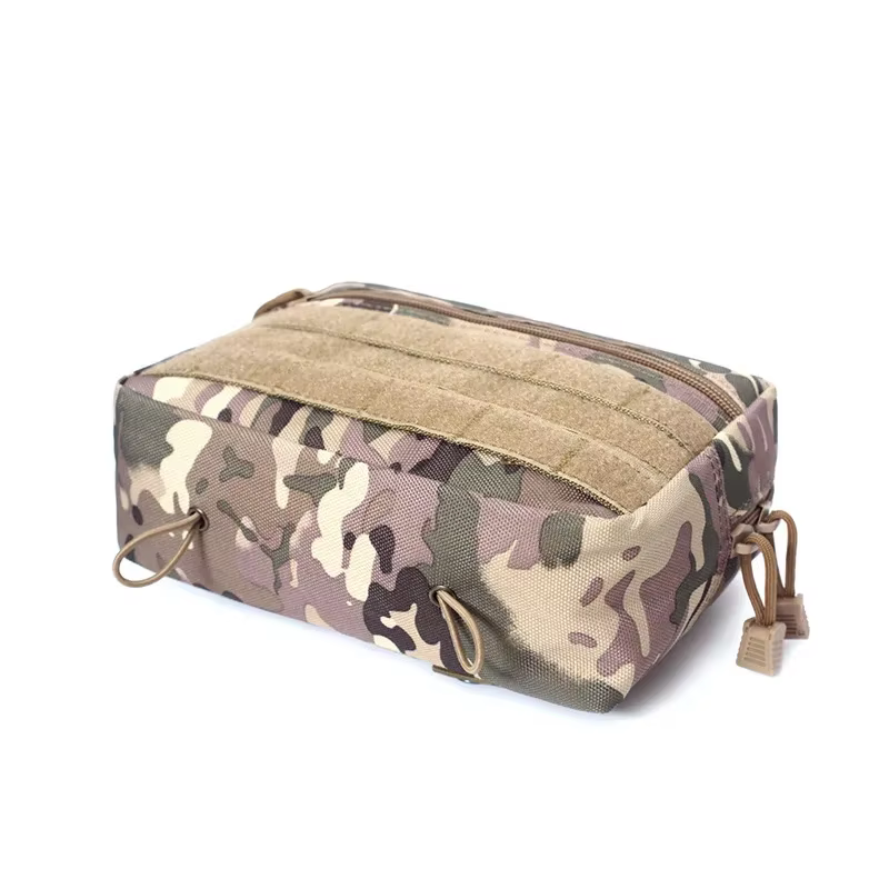 Bolsa táctica MOLLE abatible EDC de nylon para chaleco - imagen 5
