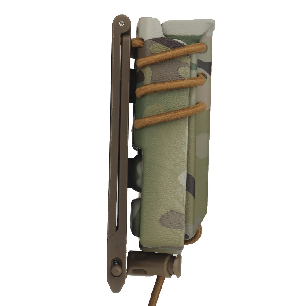 Bolsa táctica para revistas 5,56, carcasa dura, asalto urbano M4, funda Mag de extracción rápida, sistema MOLLE, montaje para caza, tiro, equipo Airsoft - imagen 3