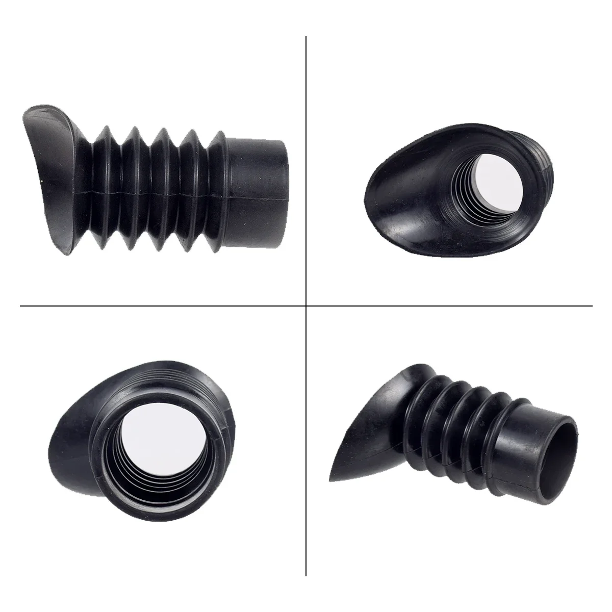 Protector Ocular para Rifle de caza táctica de goma, lente de retroceso, extensor de copa de ojo, ar15 ak47 - imagen 3