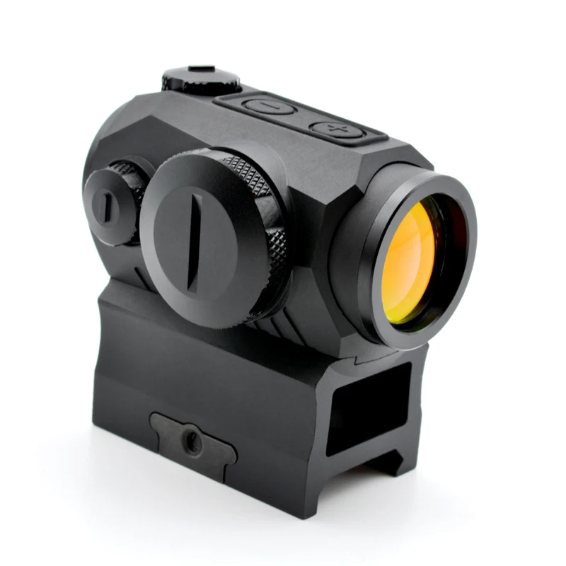 Mira de punto rojo impermeable IPX7, RO-5 versión mejorada, 1x20mm, iluminación activada por movimiento para Rifles, marcas originales completas - imagen 3