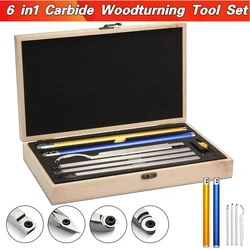 Cinceles de carburo para torneado madera – Juego táctico profesional