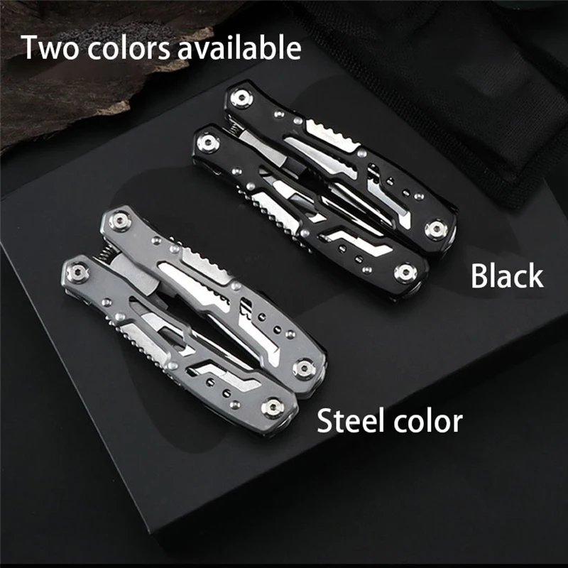 Alicates multifuncionales, mini alicates para herramientas, alicates plegables de acero, alicates para cuchillos multiusos, portátiles para emergencias al aire libre y el hogar - imagen 5