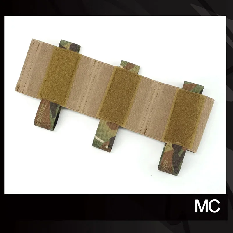 Bolsa táctica individual doble Triple 556, compartimento de partición, portador magnético, gancho y bucle elásticos - imagen 4