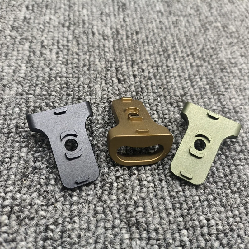 Correa de hombro táctica CQB de Metal CNC, eslinga rápida, montaje de eslinga CQD, adaptador de montaje de eslinga QD frontal MLOK - imagen 2