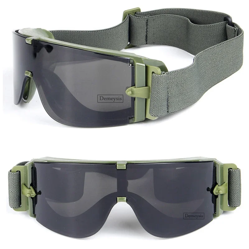 Gafas tácticas Airsoft, gafas de sol tácticas, gafas de senderismo, gafas de Paintball al aire libre - imagen 5