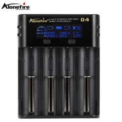 Cargador universal inteligente USB para baterías Li-ion Ni-MH Ni-Cd