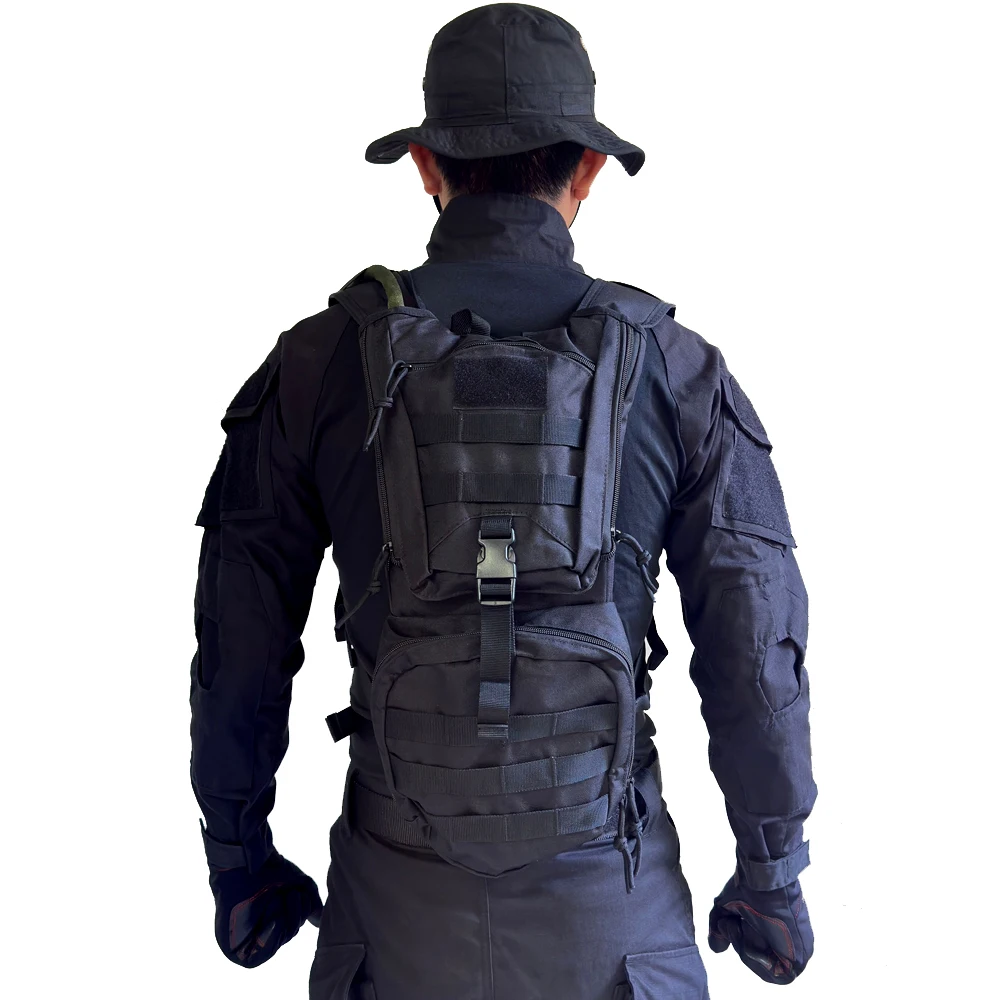 Bolsa de agua al aire libre de 3L, mochila, ciclismo, montañismo, camping, senderismo y bolsa de agua deportiva