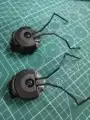 Earphone helmet clip