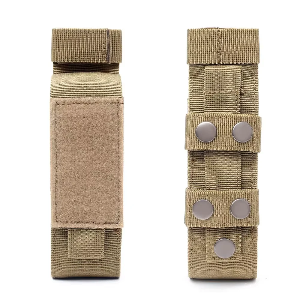 MOLLE-bolsa de torniquete de nailon, funda para linterna, soporte para linterna, funda para cuchillo de caza al aire libre, paquetes de tijera médica - imagen 2