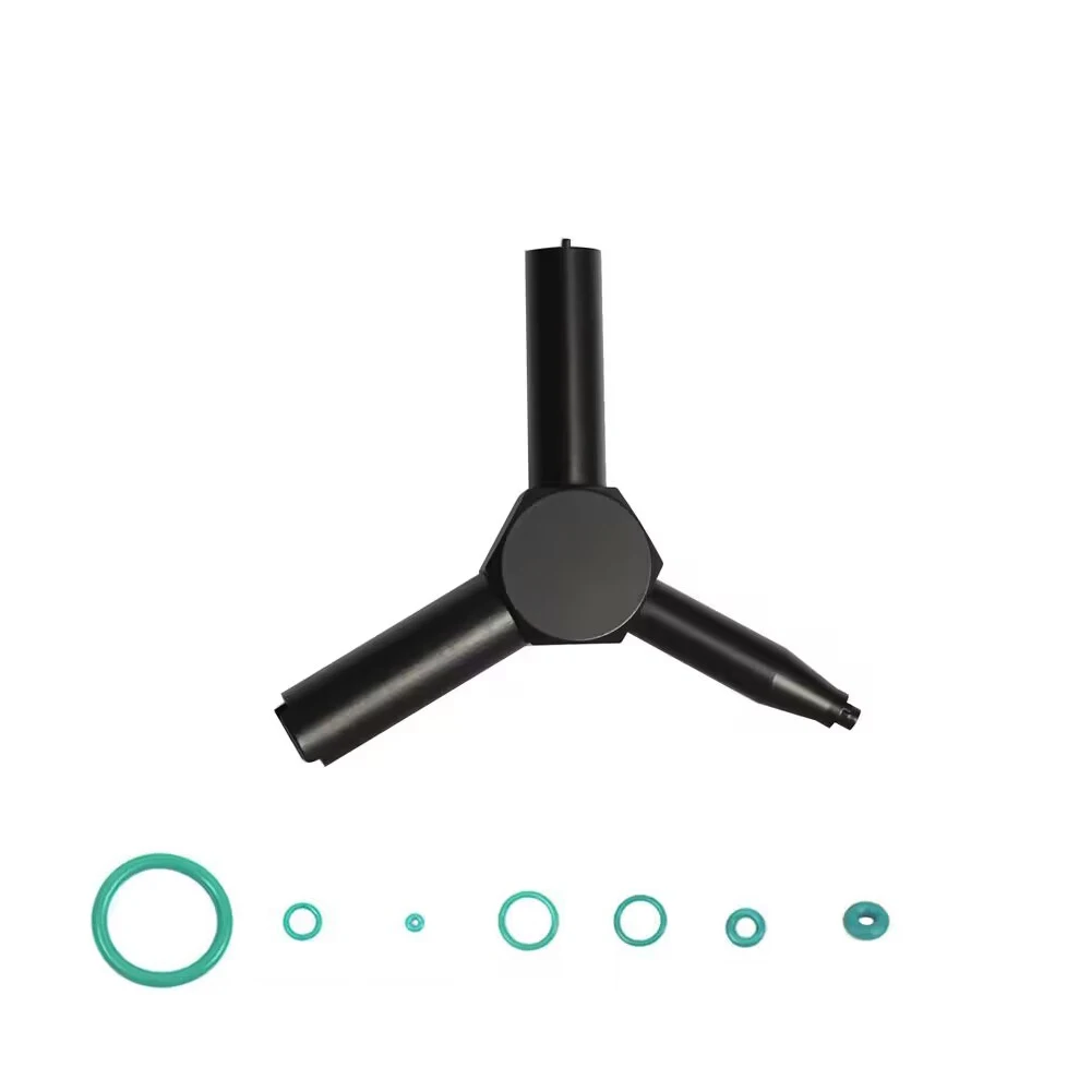 Juego táctico de anillo de caucho de flúor Airsoft, junta de sellado de anillo de goma de silicona plana verde, llave de válvula de aire GBB Glock 17 19 P1 - imagen 2