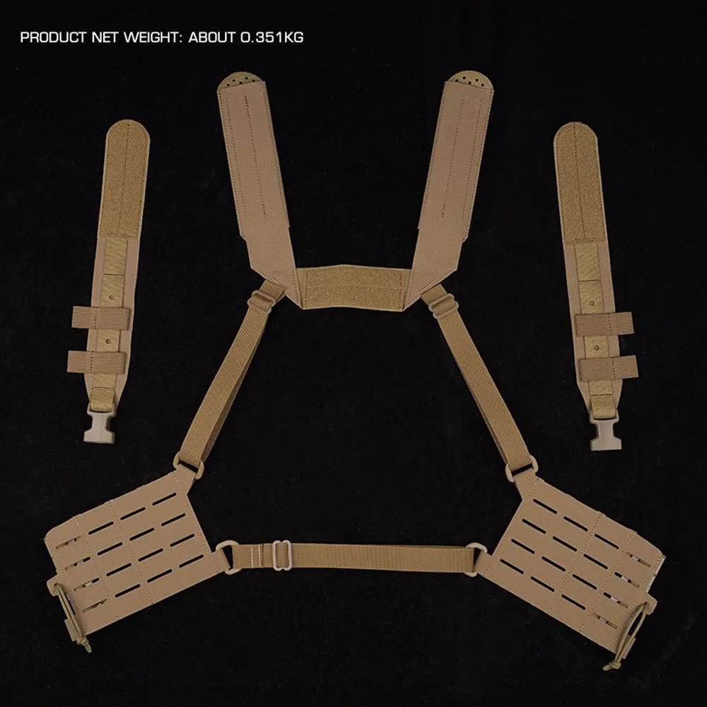 ARC Chest Rig Placard MOLLE, chaleco táctico liberación rápida - imagen 4