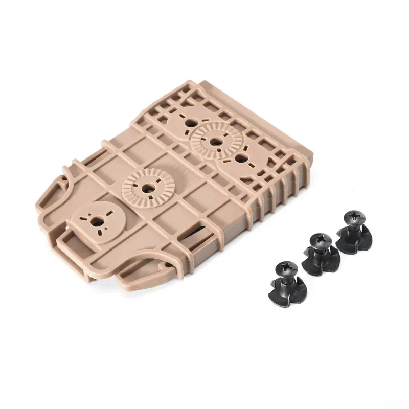 Kit DE sistema DE bloqueo rápido táctico FMA, juego DE hebilla QLS, DE / BK - imagen 4