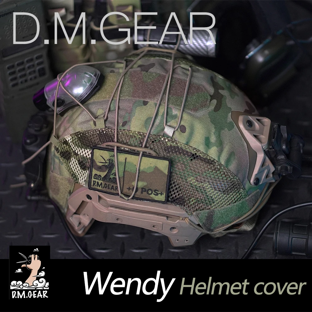 DMGear-funda táctica para casco para equipo Wendy 1,0, malla sin casco, equipo Airsoft, caza, Camping, deportes al aire libre