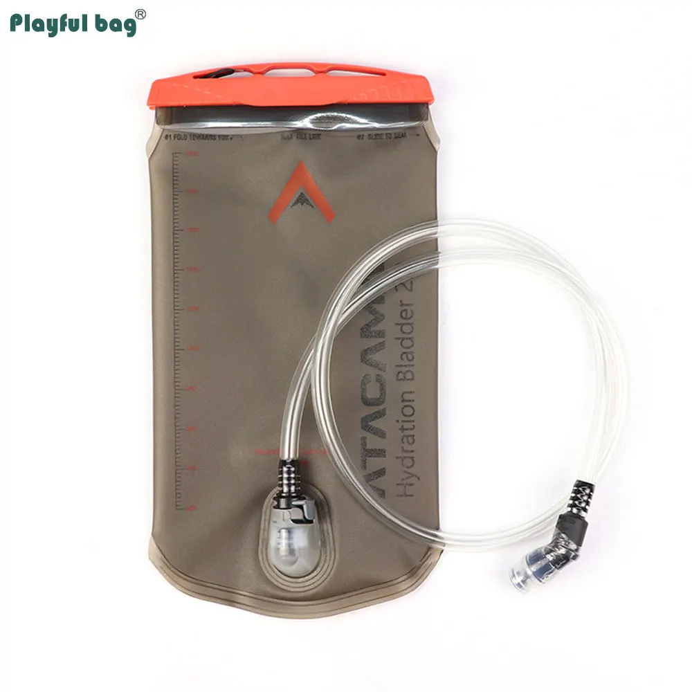 Bolsa portátil de hidratación para ciclismo, bolsa de agua deportiva plegable para montañismo, viaje y senderismo, 2L, AVA262 - imagen 5