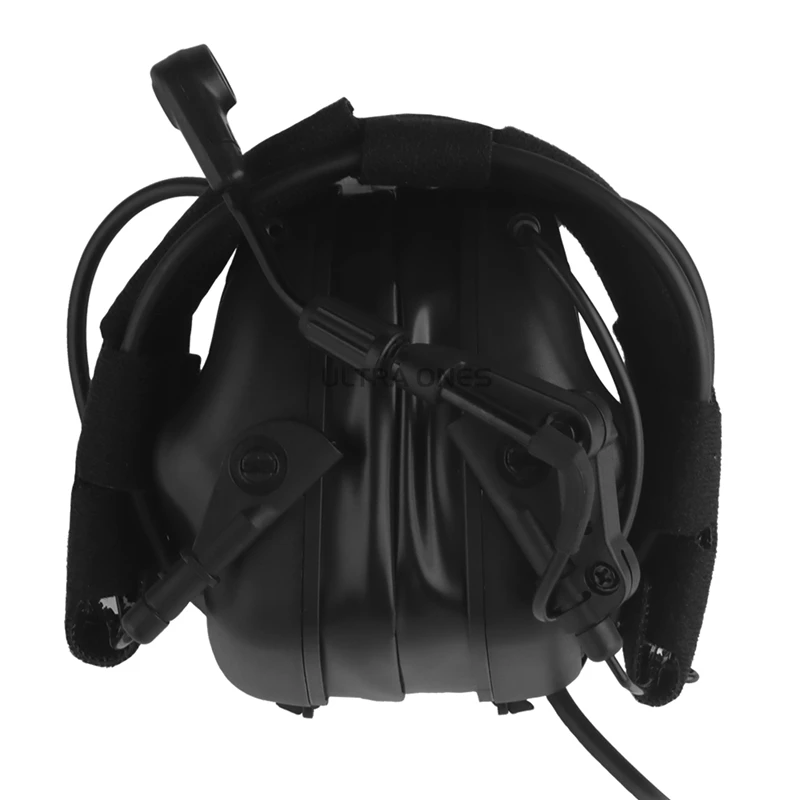 Auriculares tácticos con captación y casco con reducción activa de ruido, orejeras para tiro, auriculares de comunicación de combate y caza - imagen 3