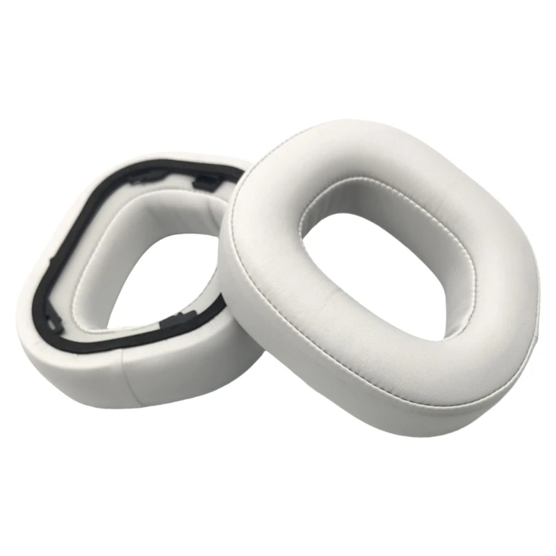 1 par almohadillas para los oídos, orejeras para auriculares HS80, almohadillas para los oídos, esponjas, funda para cojines, - imagen 5