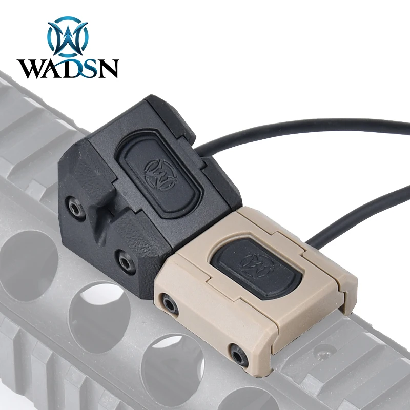 Jaula táctica HRF RAMP, montaje de interruptor ModButton, Base de botón de control remoto SF 2,5, enchufe de grúa compatible con riel de 20mm, luz de arma M300 M600