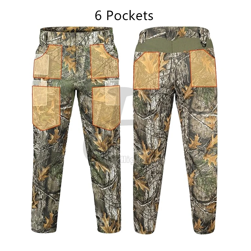 NoEnName_Null-pantalones para exteriores para hombre, pantalón táctico negro, gilet táctico, airsoft, China continental, poliéster - imagen 4
