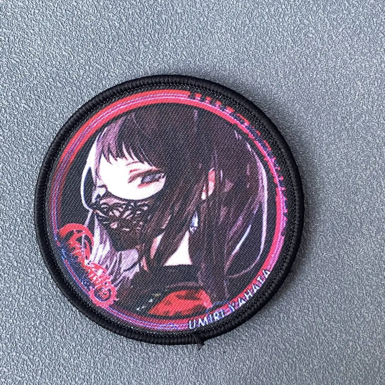 Parche de Chica de Anime, insignia de moral táctica militar, brazalete con estampado de gancho y bucle, mochila, ropa, pegatinas de accesorios decorativos - imagen 2