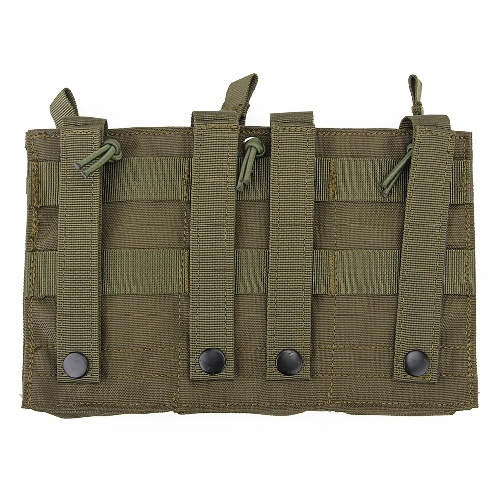 Bolsa táctica Triple, soporte de Radio Molle Mag, funda de linterna de alta resistencia, bolsa para caza y accesorios de equipo - imagen 2