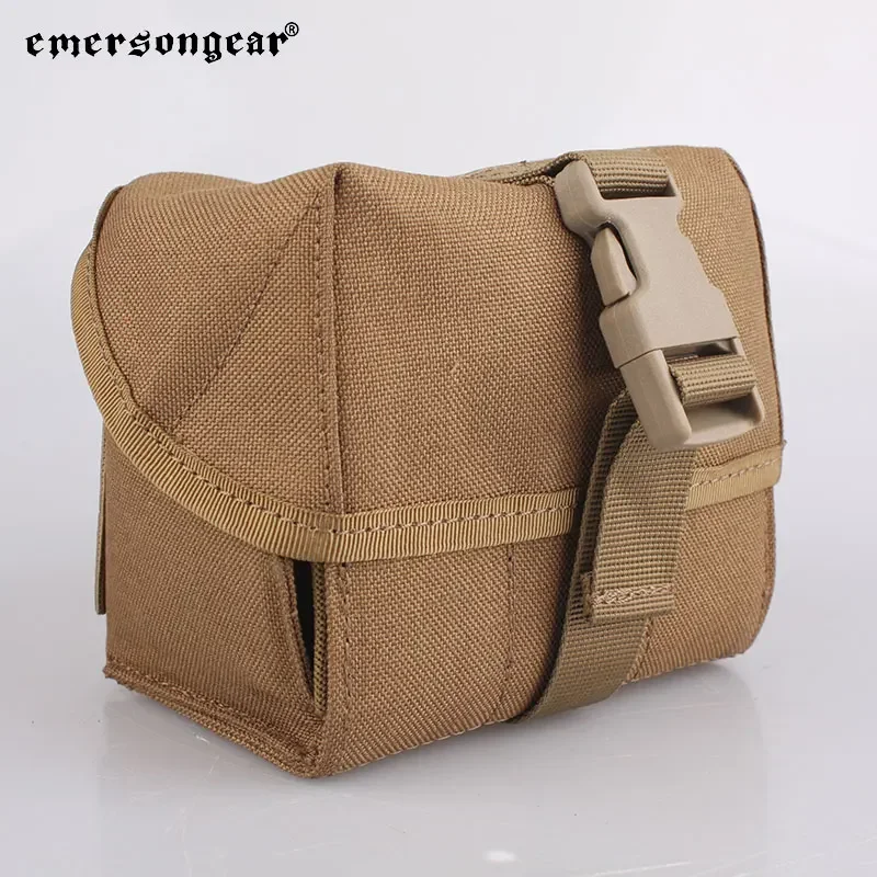 Emersongear-Paquete de seis tácticos para bolsa de granada de 40mm, bolsa de transporte para Airsoft, caza, tiro, senderismo, deportes de combate, nailon EM8509