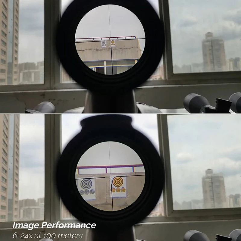 Vector Optics-mira telescópica de caza Hugo 6-24X50Gt Sfp, 1/4Moa, cero Reinicio y bloqueo de torreta, 11 niveles, iluminación roja, vista táctica - imagen 3
