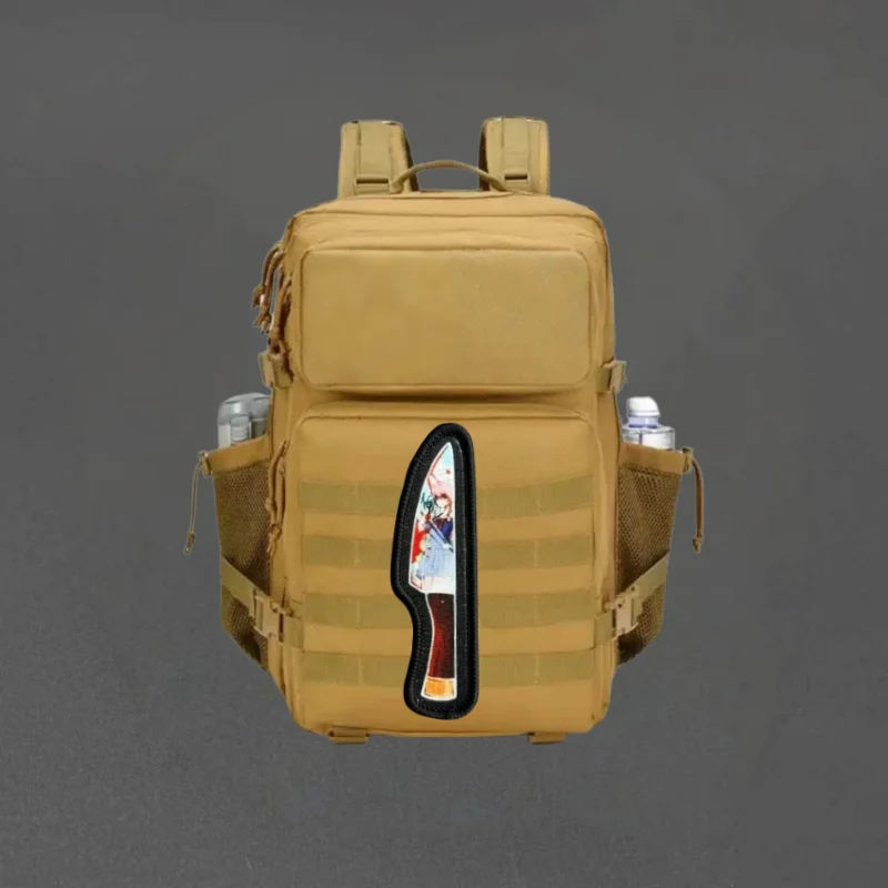 Parche de impresión "Yuno Gasai", chaleco táctico, gancho y bucle, sombrero, insignia de moral, mochila, pegatinas decorativas, parches para brazalete para ropa