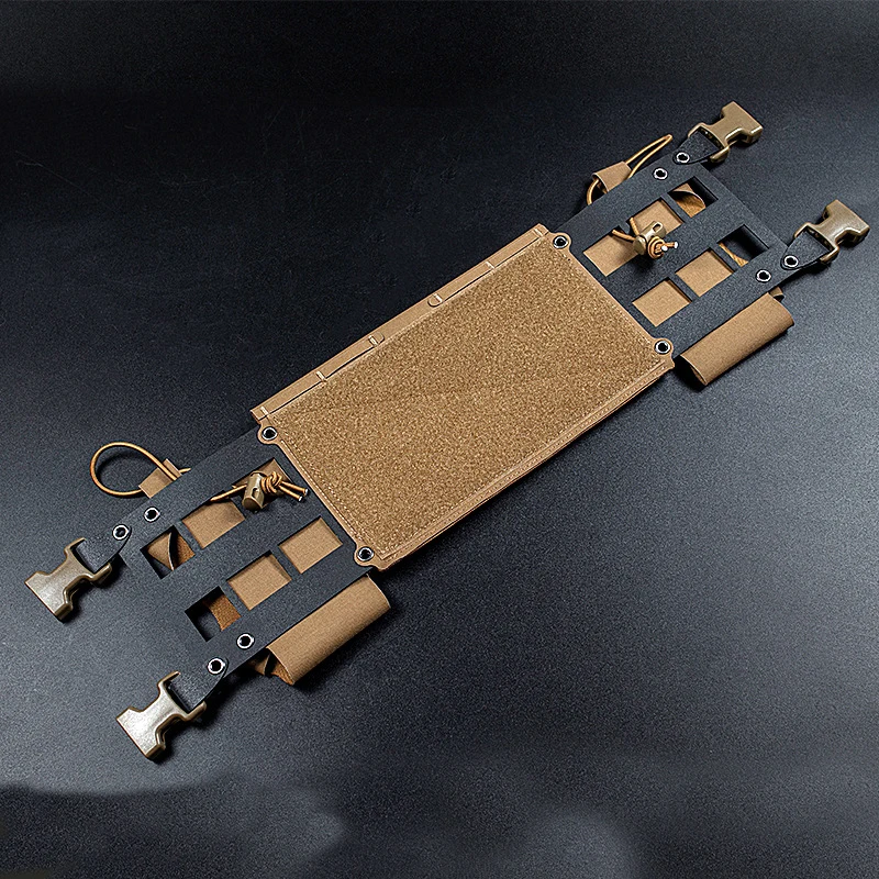 Bolsa de expansión de aparejo de pecho multifuncional, cómoda bolsa de bolsillo GP de lado Molle para chaleco de caza de Paintball - imagen 3