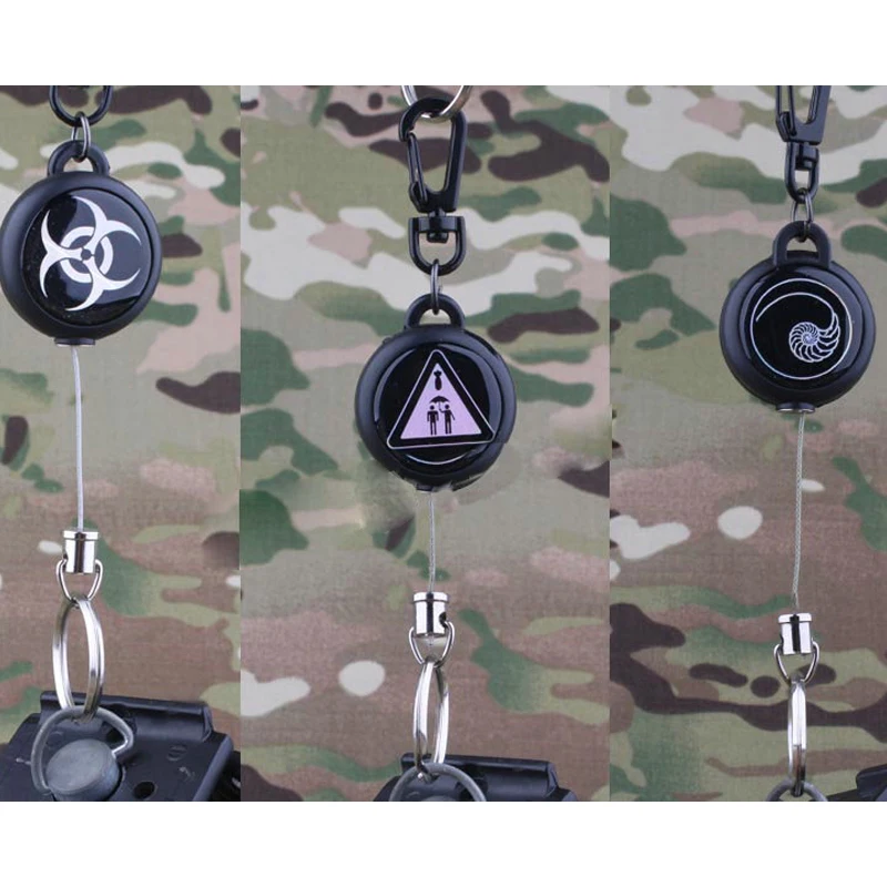 LLavero de cuerda de alambre multiusos táctico, correa de eslinga, deportes de combate, caza, senderismo al aire libre, entrenamiento de escalada - imagen 2