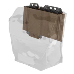 Bolsa MOLLE con placa de inserción para cargadores 9mm 5.56 7.62