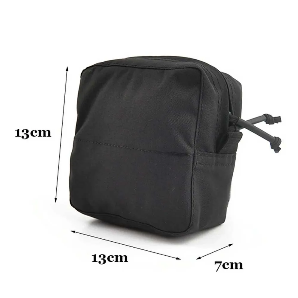 Bolsa táctica universal 5x5 MOLLE – Polivalente con cremallera para chaleco - imagen 2