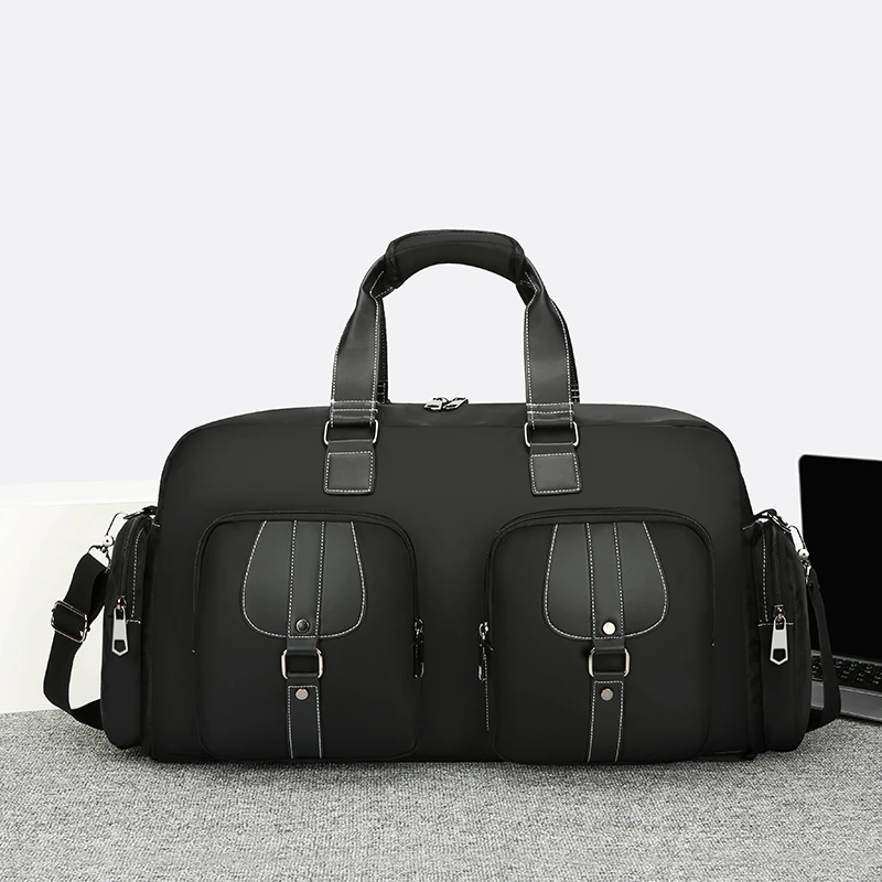 Bolsa multifuncional para gimnasio y Yoga, bolsa de equipaje deportiva para Fitness, viajes al aire libre, senderismo, Camping, bolso cruzado grande para natación - imagen 4