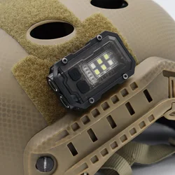 FAST MICH Luz táctica para casco - lámpara impermeable con USB