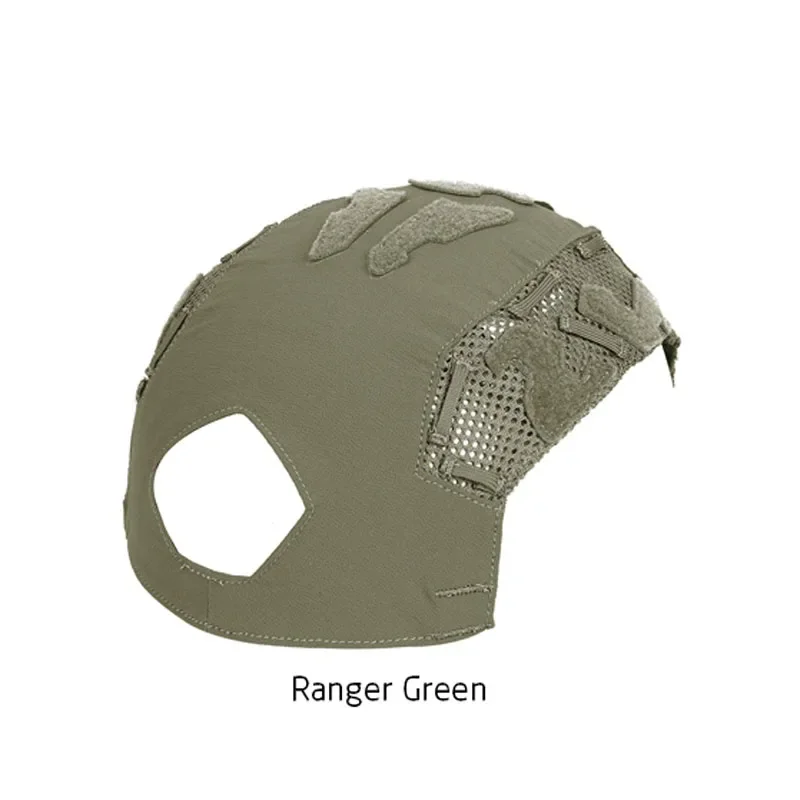 Funda táctica para casco OPS SF, piel M/L FTHS, funda protectora elástica para casco, tela Camou OT14 - imagen 5