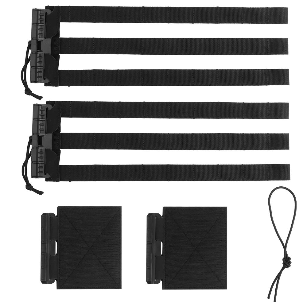 Chaleco de desmontaje rápido Compatible con MOLLE, pretina, accesorio de expansión de modificación ajustable para entrenamiento táctico, equipo de caza - imagen 3