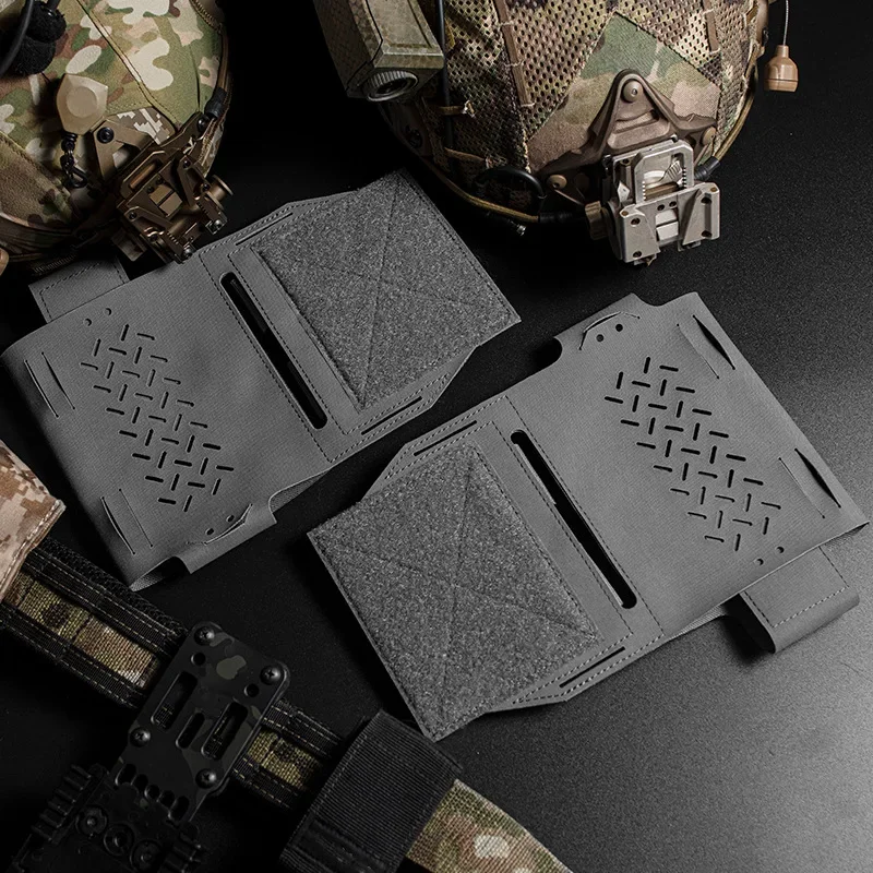 2 unids/set chaleco de caza MK2 expansor ala aire suave chaleco táctico soporte de Radio revista Mag bolsa frontal pecho Rig Accesorios - imagen 2