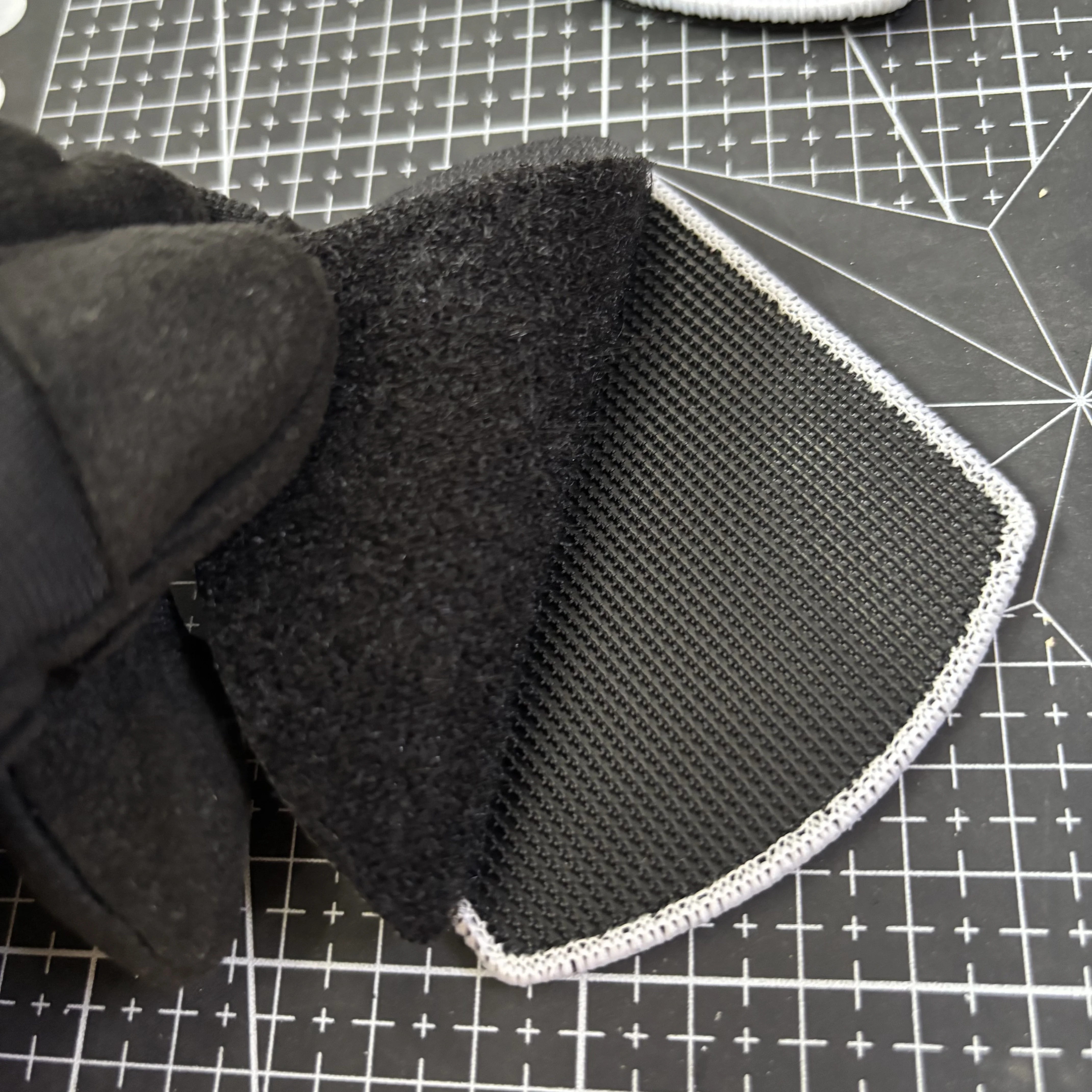 “Too gordo también marcará en lugar” Parche táctico del ejército Impresión Hook & Loop Soldado Moral Insignia Parte trasera militar - imagen 2