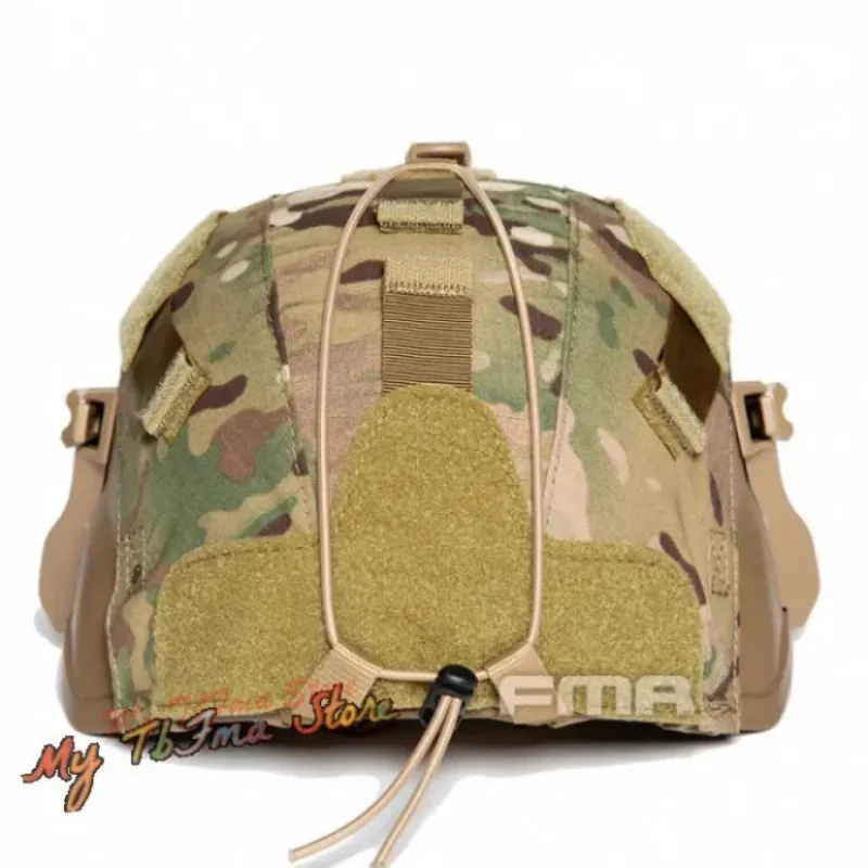 Casco táctico FMA IHPS versión pesada casco serie 19 riel guía en forma de V sistema de protección de cabeza integrado de 7mm de espesor - imagen 4