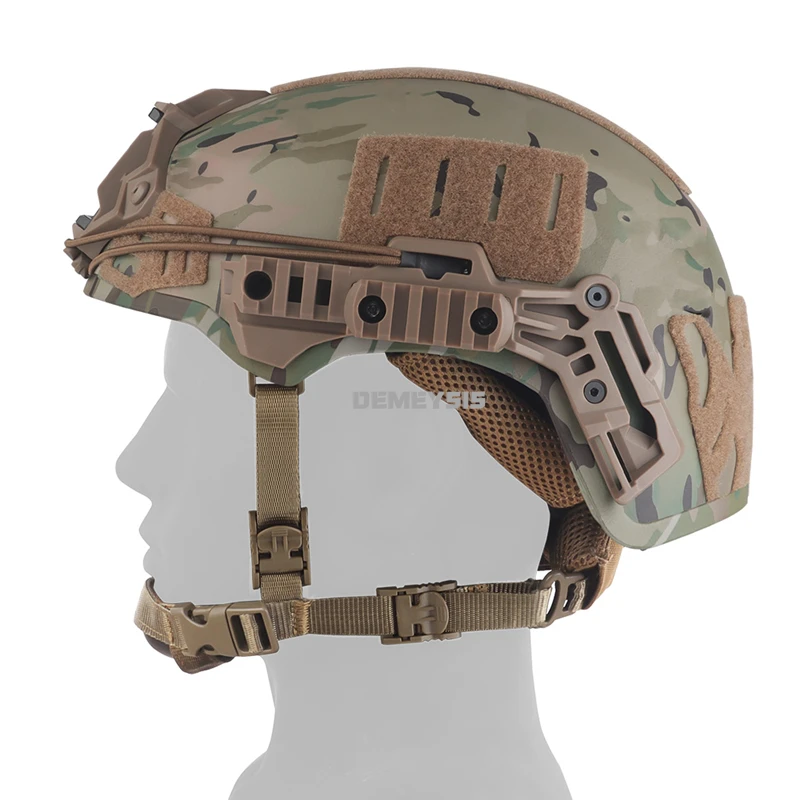 Casco táctico Wendy 3,0, versión de entrenamiento, almohadilla esponjosa doble, sistema de suspensión colgante, correa para la barbilla, equipo para casco Airsoft rápido - imagen 4