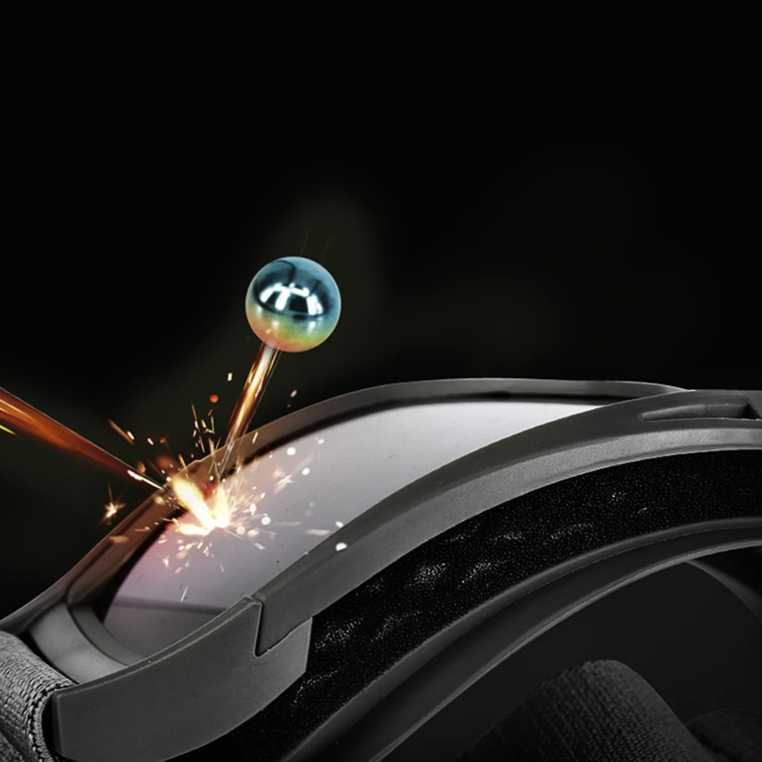 Casco táctico FAST Airsoft - Gafas tácticas antivaho - Anti-UV - Pañuelo bufanda Multicam - Pasamontañas - para Paintball Airsoft - imagen 5