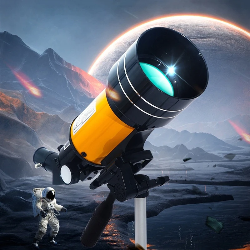 Telescopio astronómico profesional de 150 tiempos para Monocular espacial F30070 binoculares potentes visión nocturna para estrella ASM70300 - imagen 4