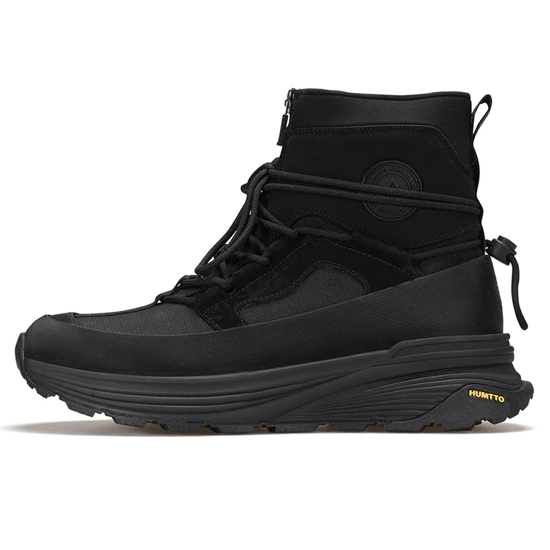 HUMTTO-Botas de nieve para exteriores para hombre, zapatos de senderismo, botas de esquí cálidas de lana de alta calidad, impermeables, zapatillas de trekking, Invierno - imagen 2