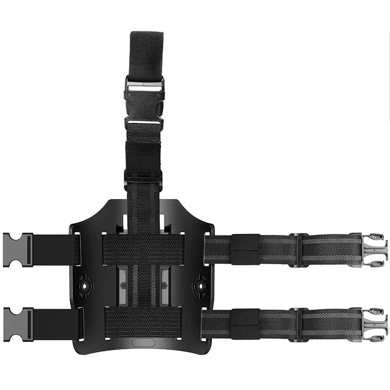 Clip de cinturón táctico/funda de pierna caída para Glck 19 19X 45 mano derecha al aire libre funda de pistola de extracción rápida G17 G19 - imagen 5