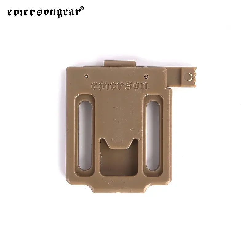 Emersongear-Adaptador de montaje NVG rápido, accesorio para casco, sepia, transferencia seca, accesorios para casco, Airsoft, caza, nailon EM8621 - imagen 5