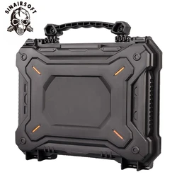 Funda protectora impermeable para cámara de pistola táctica, estuche de seguridad con relleno de espuma, caja de pistola de carcasa dura Airsoft a prueba de polvo