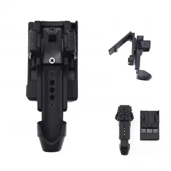 Funda táctica MOLLE 360 para bastón linterna pulverizador cinturón
